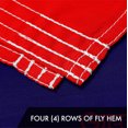 thumbnail image 6 of G128 3 Pack: Iowa IA Deluxe State Flag | 3x5 Ft | ToughWeave Series Embroidered 300D Polyester | Embroidered Design, Indoor/Outdoor, Vibrant Colors, Brass Grommets, 6 of 8