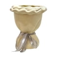 thumbnail image 2 of Artistic Ceramic Vase, Decorative Flower Container, Modern Shape Vase for Home Living Room Table Wedding Decoration Display Accent Piece, 2 of 6