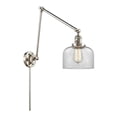 thumbnail image 1 of Innovations 238-PN-G72 Large Bell 1 Light Swing Arm part of the Franklin Restoration Collection, Polished Nickel, 1 of 1