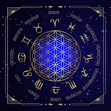 

HOTYA Square Shape Pendulum Divination Altar Tablecloth Board Game Card Pad Runes Table Cloth Metaphysical Board Game Mat
