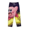 thumbnail image 4 of Galaxy Kirby Women's Pajama Pants Lounge Daily Novelty Cozy Sleep Bottoms Pants Sleepwear With Pockets, 4 of 8