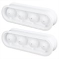 thumbnail image 4 of Máquina para hacer bolas de hielo, 2 piezas, 4 rejillas, suministros para barra de alimentos, herramienta para hacer cubitos de hielo, rendimiento finamente ajustado Jadeshay A, 4 of 8