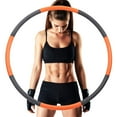 thumbnail image 2 of Exercise Weighted hoops, Lose Weight Fast by Fun Way to Workout, Fat Burning Healthy Model Sports Life, Detachable and Size Adjustable Design, 2 of 5