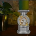thumbnail image 2 of Haute Decor Snowburst™ 6.5 Inch Tall Christmas Snowglobe Candle Holder - Deer, 2 of 5