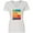 AA-White, variant on Trail Runner Nature Running Women's V-Neck T-Shirt