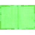 thumbnail image 1 of Ahgly Company Indoor Rectangle Solid Green Modern Area Rugs, 7' x 9', 1 of 4