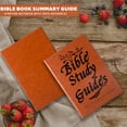 thumbnail image 6 of 66-Page Bible Study Guide Comprehensive Scripture Study Tool, Daily Devotional Journal in a Year Study Long Plan,PU Leather Cover Daily Scripture Quotes Faith-Based Notebook for Prayer Reflections, 6 of 7