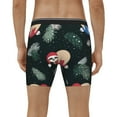 thumbnail image 2 of Men's Boxer Briefs, Baby Sloths Soft and Breathable Mens Underwear Boxer Briefs With Widen Waist, 2 of 5