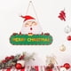 thumbnail image 4 of Decoración Navideña de Madera con Luces Led para Colgar En La Pared | Letrero de Papá Noel y Árbol de Navidad | Decoración Navideña a Pilas con Luces Cálidas | Artesanía Rústica de Madera para Decora, 4 of 6