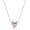 white pearl - rose gold chain, variant on Pearl Necklaces for Women Floating Single Freshwater Pearl Pendant Necklaces with Sterling Silver 18 inch Chain Pearl Jewelry Gifts for Her 8-9mm White/Pink/Purple