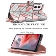 thumbnail image 4 of Takfox Moto G Power 5G 2024 Case, for Motorola Moto G Power 5G 2024 Wallet Case, PU Leather w Credit Card Holder Flip Cover [9 Card Slots][Kickstand] Magnetic Detachable Hard Case & Strap -Marble, 4 of 8