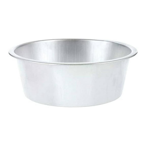 HAROLD IMPORT Round Dish Pan Wash Tub, Aluminum