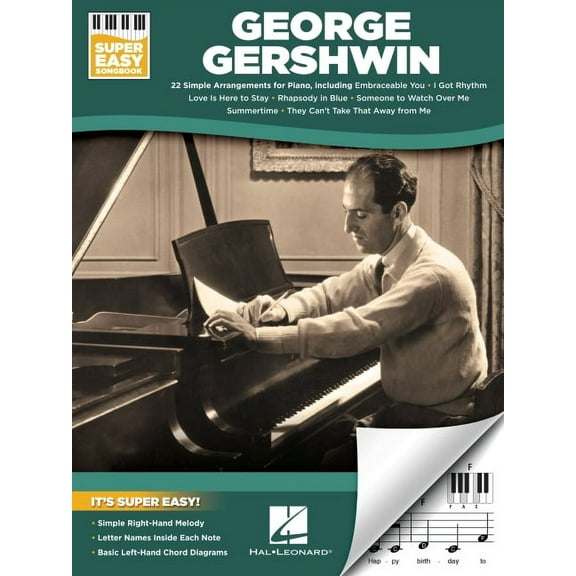 George Gershwin - Super Easy Songbook, (Paperback)