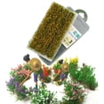 thumbnail image 1 of Simulation Striped Grass Clump Flower Cluster Striped Box Packaging Sandbox Shrubbery Sandbox Scene Wilderness, 1 of 4