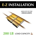 thumbnail image 3 of E-Z Garage Storage 00860002642383 Bin Slide Overhead Storage System, 3 of 6