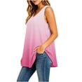 thumbnail image 6 of Avirosel Women's Plus Size Tank Tops V Neck Casual Lightweight Sleeveless Loose Fit Tunic Blouse for Summer Pink, 6 of 8