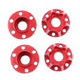 thumbnail image 2 of Adaptador de cubo de Rueda 1/10 Zulema Rueda hexagonal de 9 mm rojo, 2 of 8