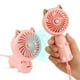 thumbnail image 1 of Portable Handheld Lanyard Fan, Mini Handheld Fan with USB Rechargeable Battery, 3 Speed Powerful Personal Desk Fan, 8-12 Hours Small Makeup Fan, Trave, 1 of 5