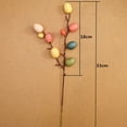 thumbnail image 4 of 5 Branches Easter Egg Decorations Stylish DIY Easter Ornaments Adornments for Home Living Room Mall (Colorful), 4 of 6