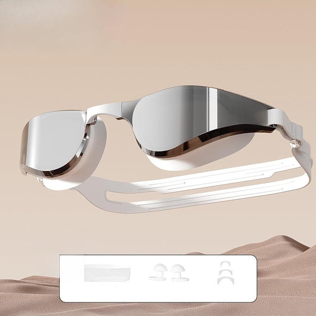 Gafas de natación con tapones para los oídos Profesional a prueba de fuga para adultos Gases de natación anti antiniebla para snorkel de deportes de