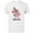 White, variant on Disney Mickey Mouse Red White Blue Tie Dye - Short Sleeve Cotton T-Shirt for Adults - Customized-Natural