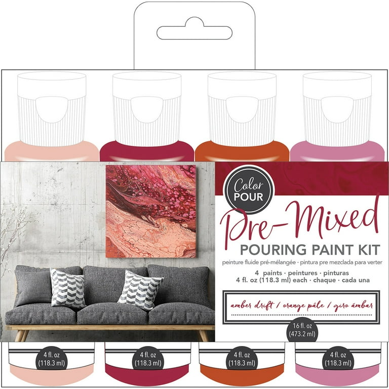 Color Pour Collection - Pre Mixed Pouring Paint - American Crafts 