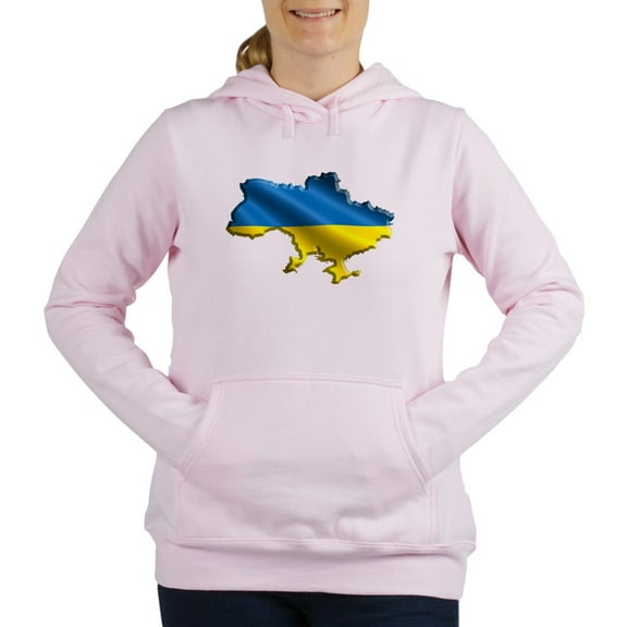 CafePress - Ukraine Pride Love Ukrainian Flag Sweatshirt - Women's Hooded Sweatshirt