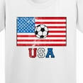 thumbnail image 4 of Inktastic USA Soccer Youth T-Shirt, 4 of 5