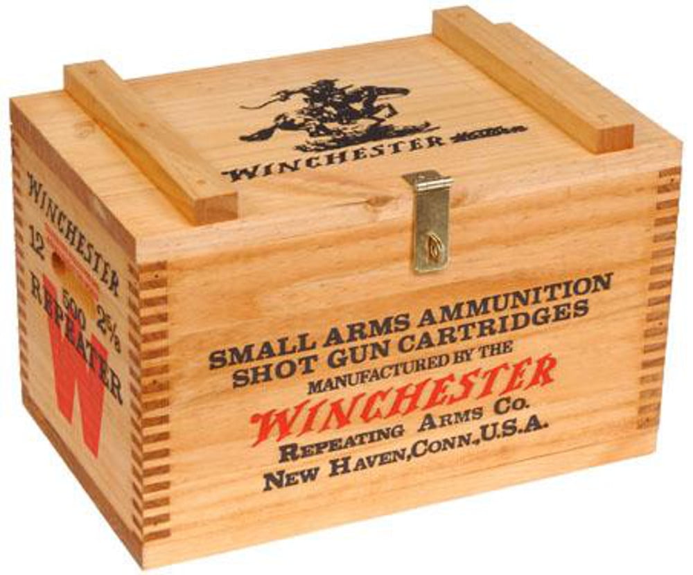 Winchester 250 Wood Ammo Box 15X9.5X5.25 