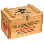 #3025 Winchester Wooden Ammo Box - Stain Only 16" x 10" x 10"
