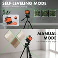 DOVOH 4D Laser Level 360 Self Leveling, Dual Batteries Rechargeable