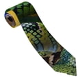 thumbnail image 3 of Balery Colorful Viper Snake Corbata Clásica de Seda para Hombre, Corbata Tejida Jacquard, Corbatas Formales para Negocios y Bodas, 3 of 7
