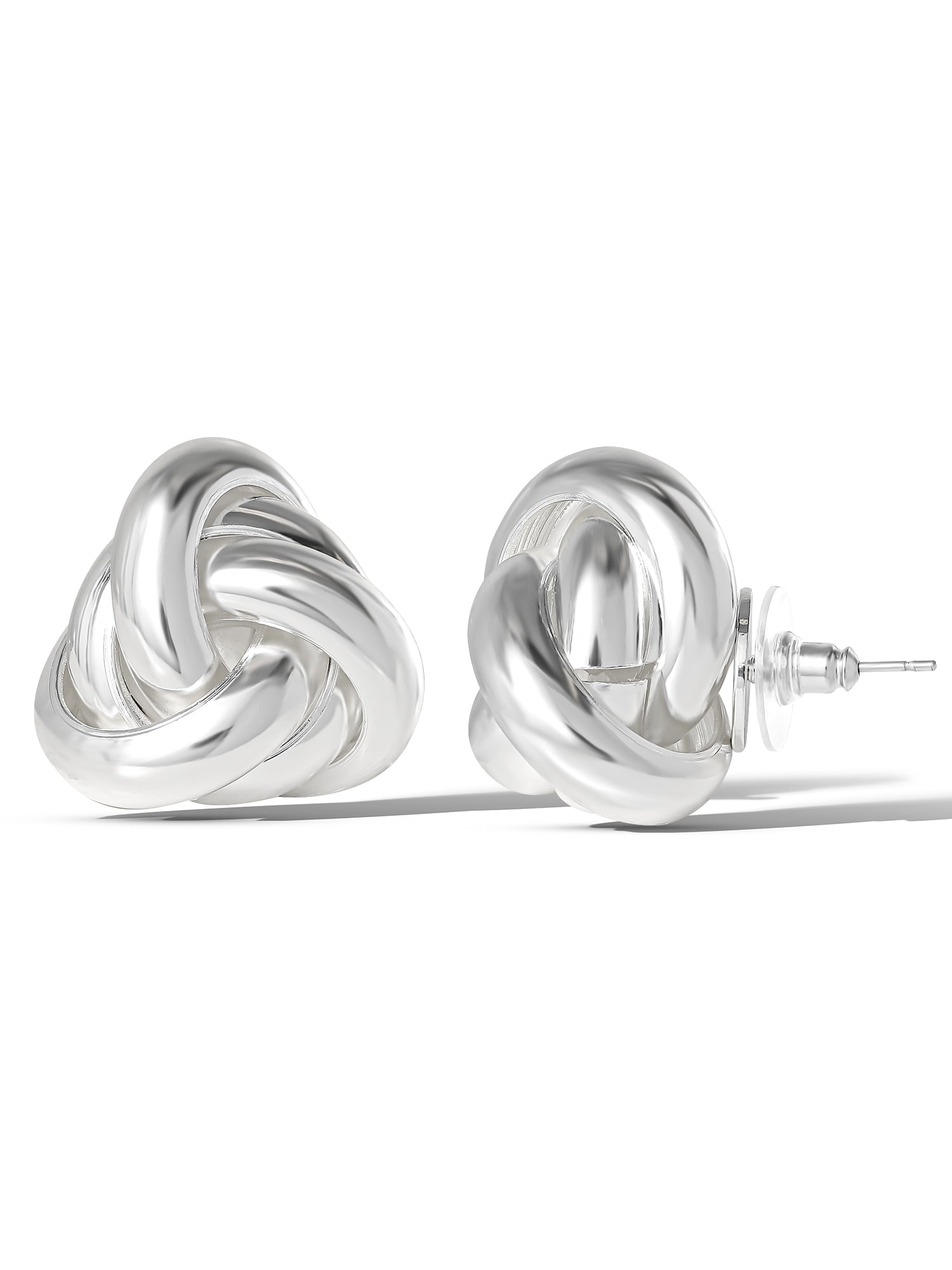 Jessica Simpson Women's Love Knot Stud Earrings