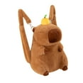 thumbnail image 2 of Milageto Capybara Backpack Cartoon Daypack Gifts Funny Backpack Cute Cartoon Backpack for, 2 of 8