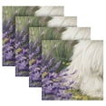 thumbnail image 5 of Qxltty Happy Havanese Dog Napkins 20×20in Perfect for Parties Dinners Weddings Cocktail Housewarming Cloth Napkins Set of 6, 5 of 8