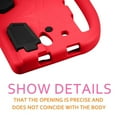 thumbnail image 6 of Samsung Galaxy Tab 8.0 inch Kids Case, Dteck EVA Foam Shockproof Drop Proof Handle Kickstand Protective Cover For Samsung Galaxy Tab 4 / Tab E / Tab A 8.0" Tablet, Red, 6 of 7