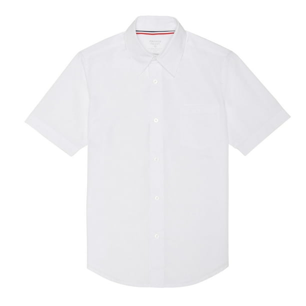 Boys white short hotsell sleeve dress shirt