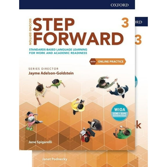 Step Forward 2nd Edition Step Forward Level 3 Student Book and Workbook Pack with Online Practice: Standards-Based Language Learning for Work and, (Paperback)