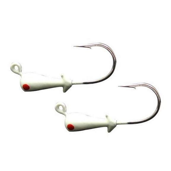 Tsunami Boxing Glove Jig Head Fishing Lure 1/4 oz. – White