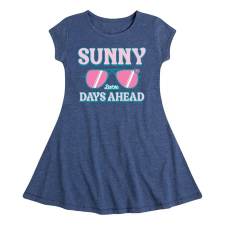 

Barbie - Sunny Days Ahead - Fancy Shades - Toddler And Youth Girls Fit And Flare Dress