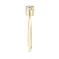 thumbnail image 5 of ANGARA Natural 0.5 Ct. Diamond Solitaire Ring in 14K Yellow Gold for Women (Ring Size: 12), 5 of 11
