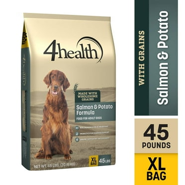 4health with Wholesome Grains Adult Salmon and Potato Formula Dry Dog Food 45lb