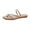 Khaki, variant on ZTTD Women Comfy Sandals Shoes Summer Solid Color Flat Fashion Casual Sandals White