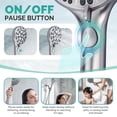 thumbnail image 6 of Wowow Single Handle 7 -Spray Wall Mount Shower Faucet 1.8 GPM with Adjustable Head in Brushed Nickel (Valve Included), 6 of 8