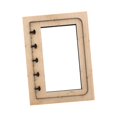 thumbnail image 3 of Troqueles de bricolaje de cubierta de cuaderno, Herramienta de perforación de plantilla de repujado de artesanía de material cuero Troqueles de 150x100mm 5 agujeros Macarena Troqueles de corte, 3 of 8