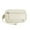 White, variant on The ' Wallet 2nd Gen Nylon Quilted 3-Zipper Wristlet Wallet for Women with ID Window