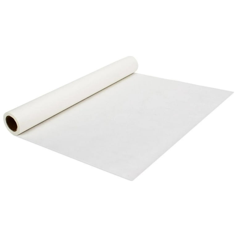 ALVIN 55W-I Lightweight Tracing Paper Roll, White, Suitable with Ink,  Charcoal, Felt Tip Pen, for Sketching or Detailing - 18 Inches, 50 Yards,  1-inch Core 