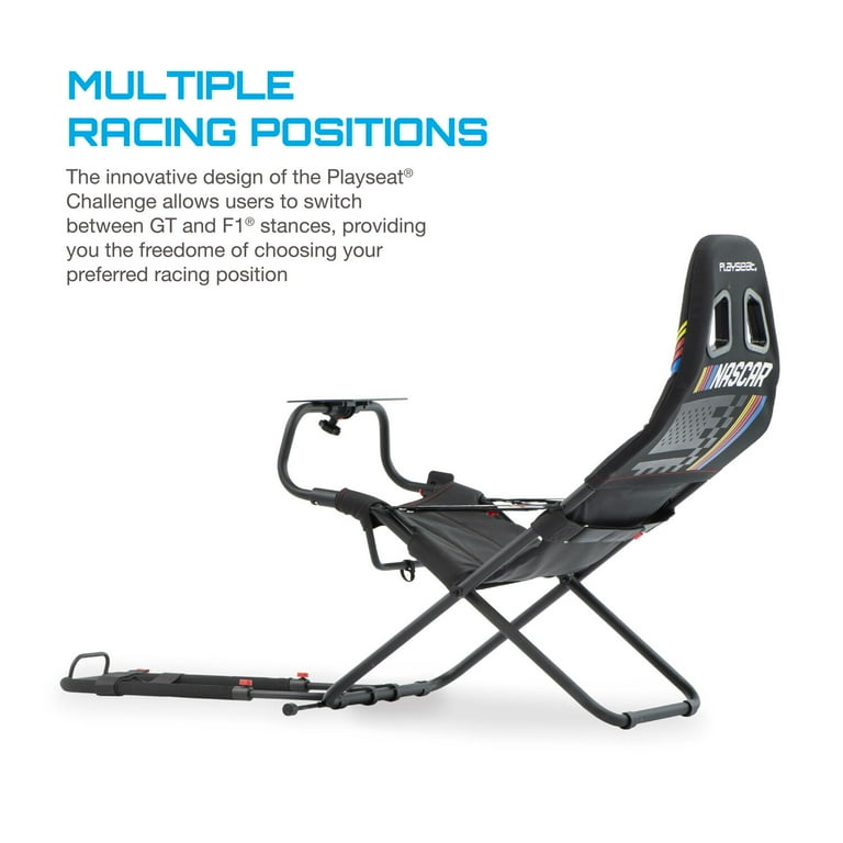 [美品] PLAYSEAT CHALLENGE Playseats for Gaming, Fully Adjustable, Black Racing