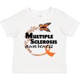 thumbnail image 3 of Inktastic Multiple Sclerosis Awareness Butterfly Ribbon Boys or Girls Toddler T-Shirt, 3 of 5
