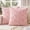 B- Pink, variant on Throw Pillow Cover, 3D Embroidered Sunflower Plush, 1 Piece White Spring Summer Decorative, for Sofa Couch Bedroom Living Room Accent Decor